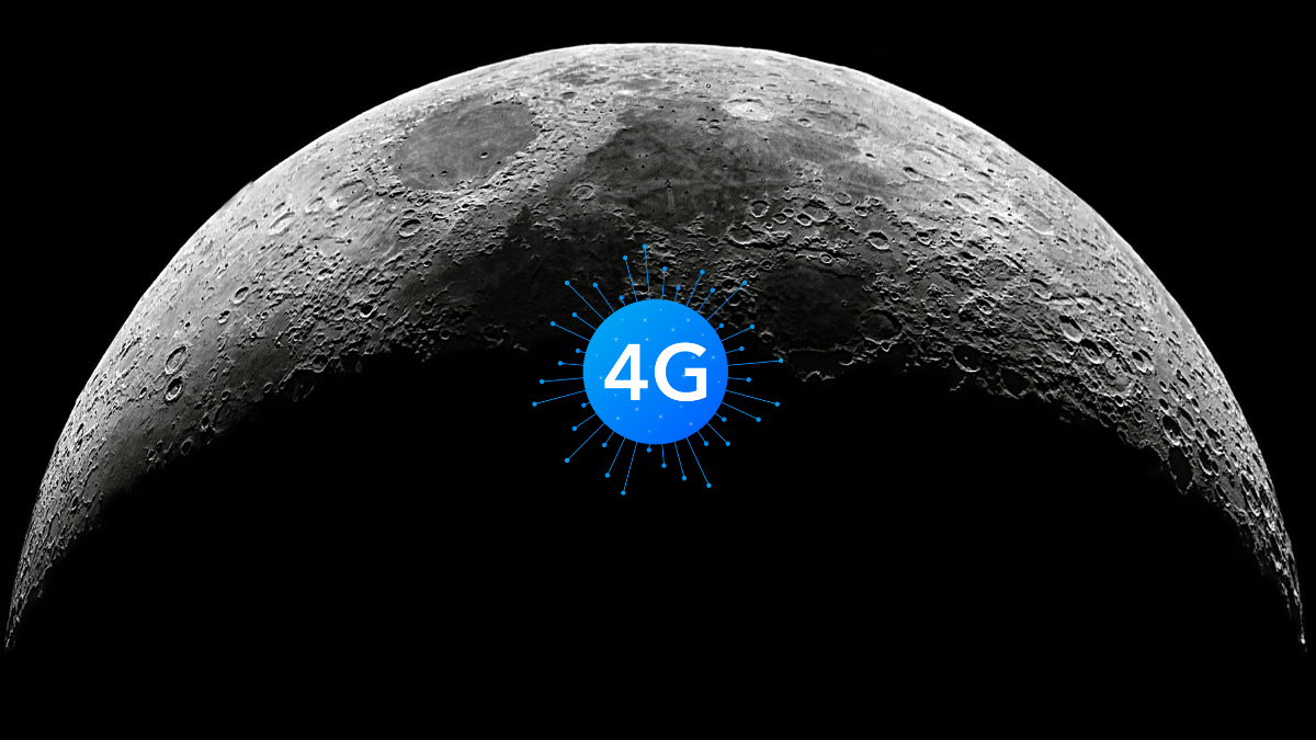 Mạng 4G trên mặt trăng