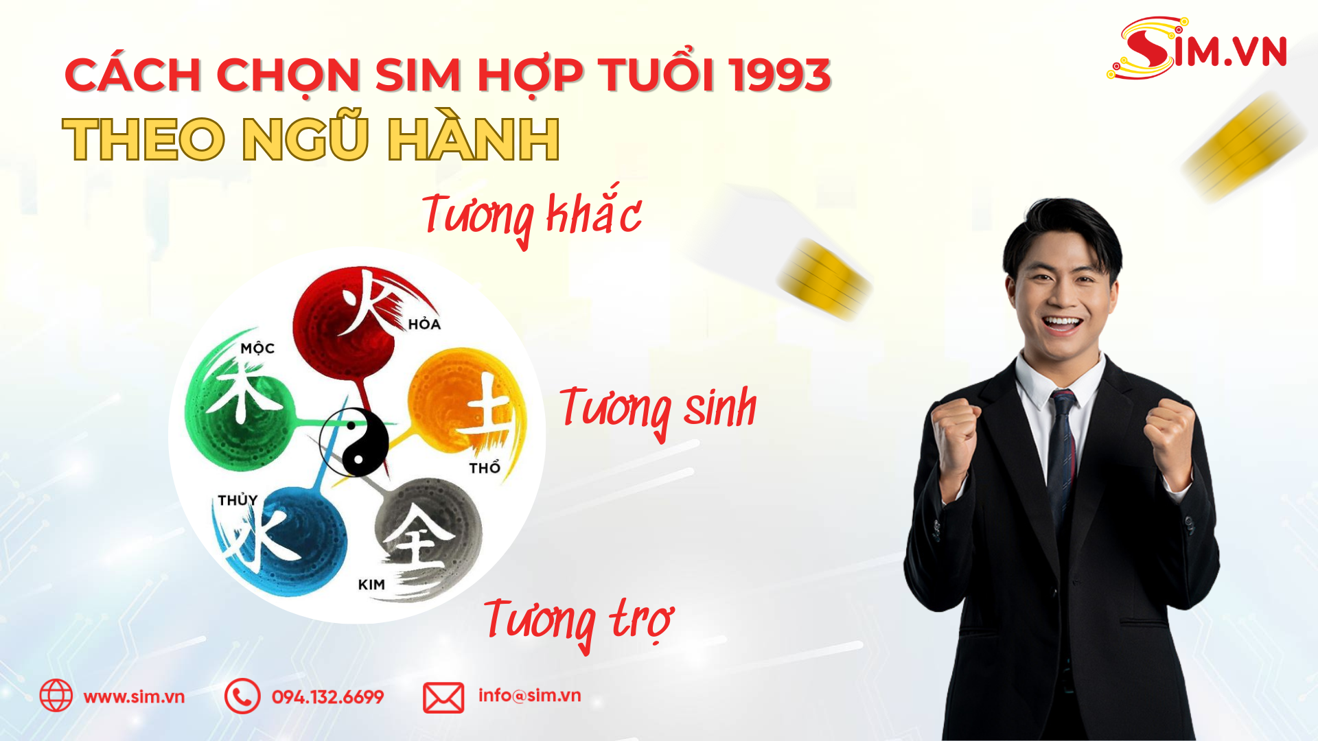 Làm thế nào để chọn sim hợp tuổi 1993 theo ngũ hành?