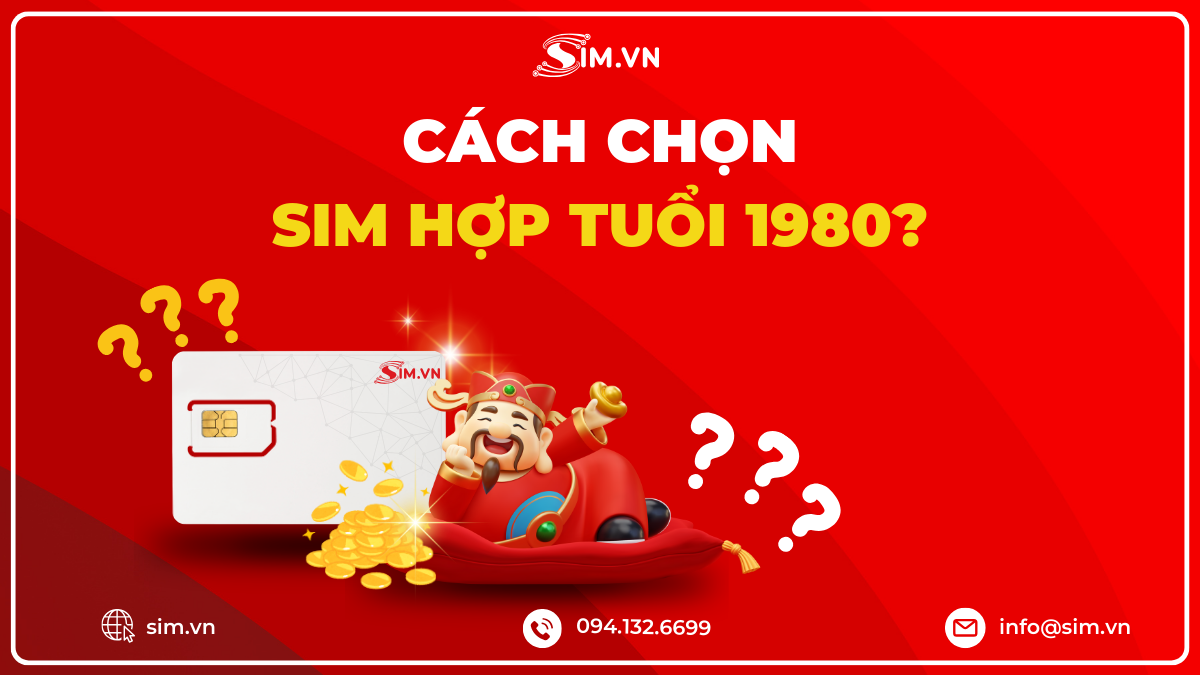 Cách chọn sim sao cho hợp tuổi 1980