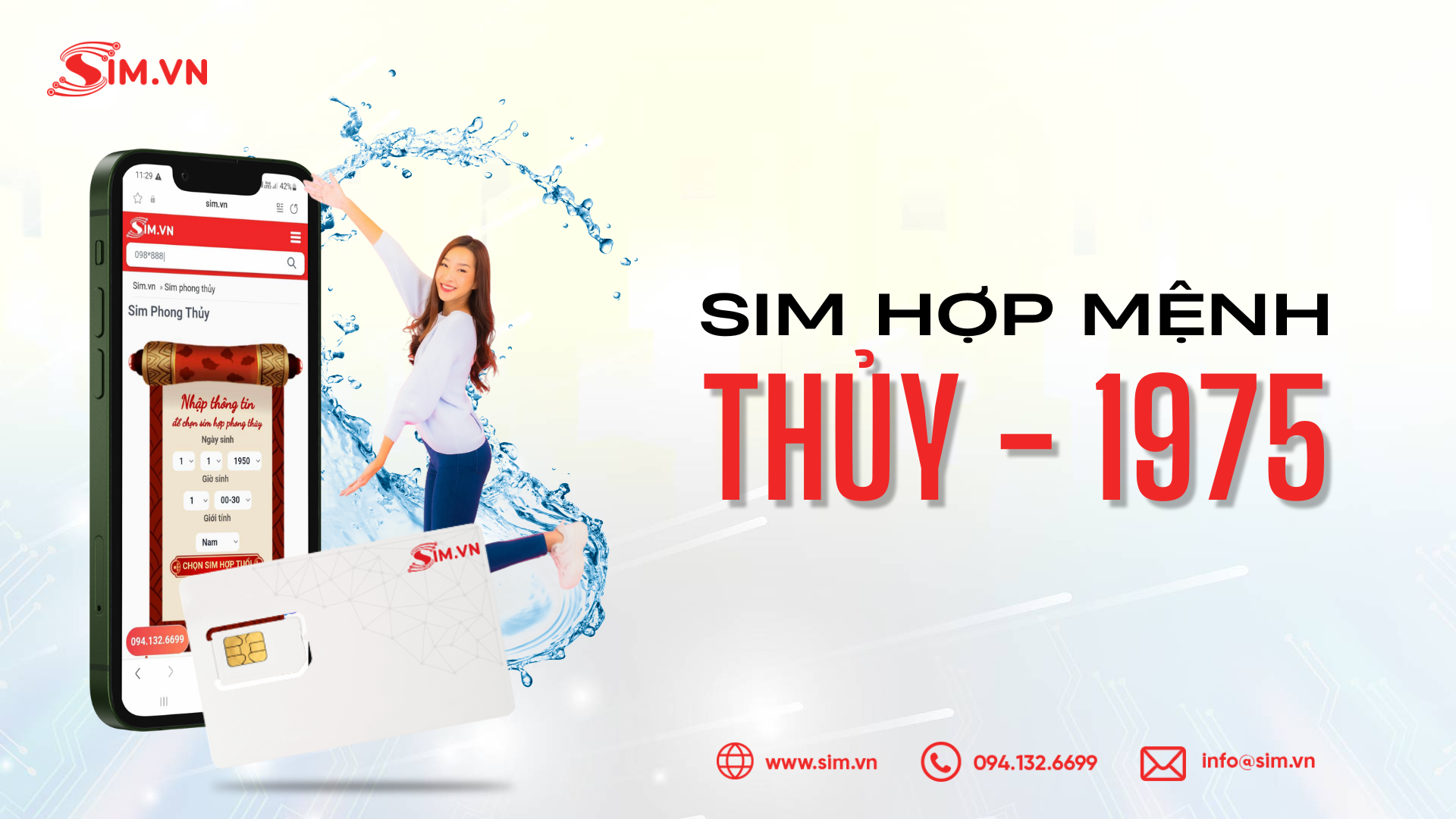 Giới thiệu sim hợp mệnh thủy 1975