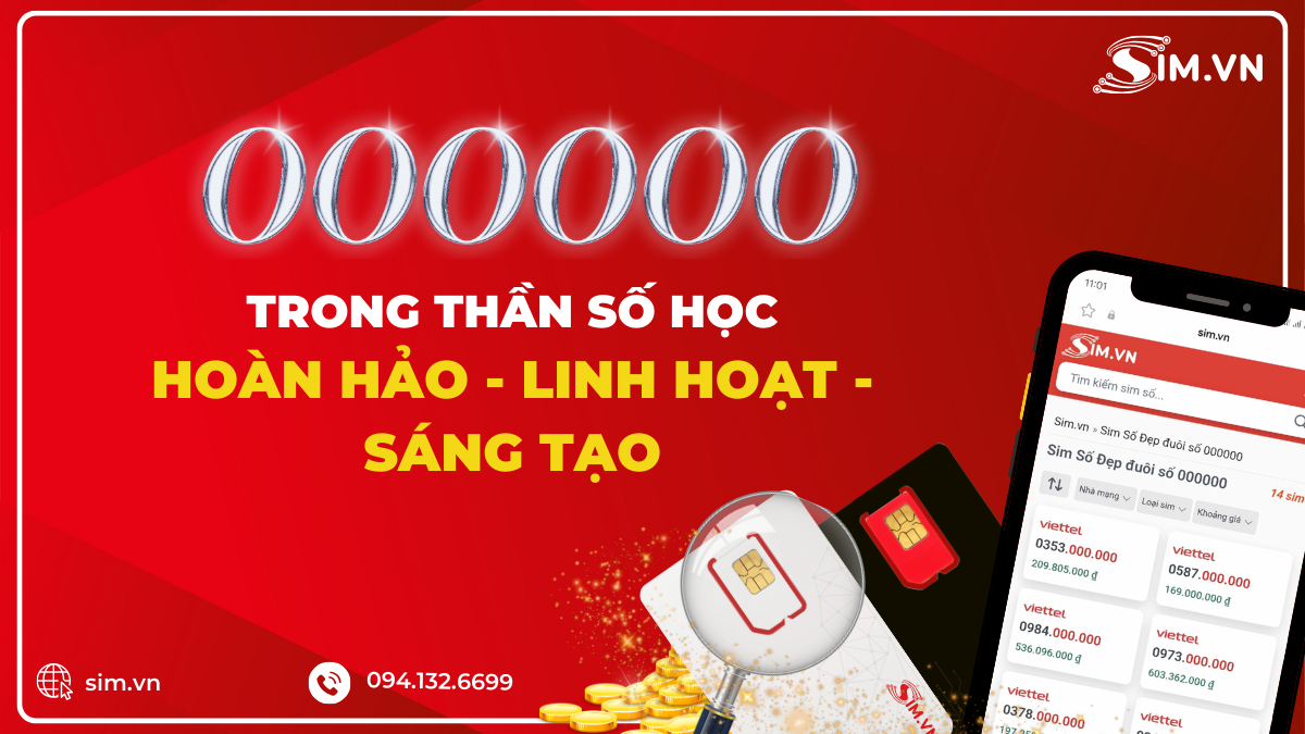 Trong thần số học thì số 000000 có ý nghĩa gì?