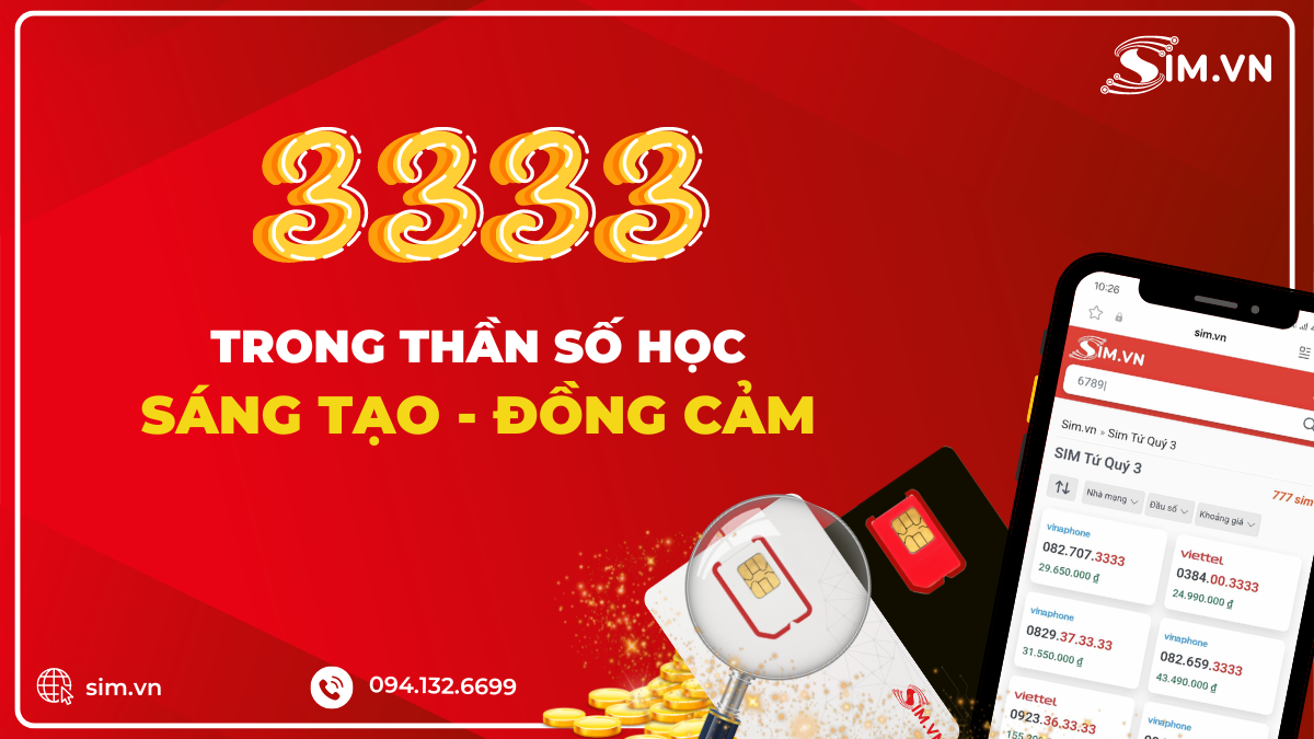 Ý nghĩa số 3333 trong thần số học là gì?