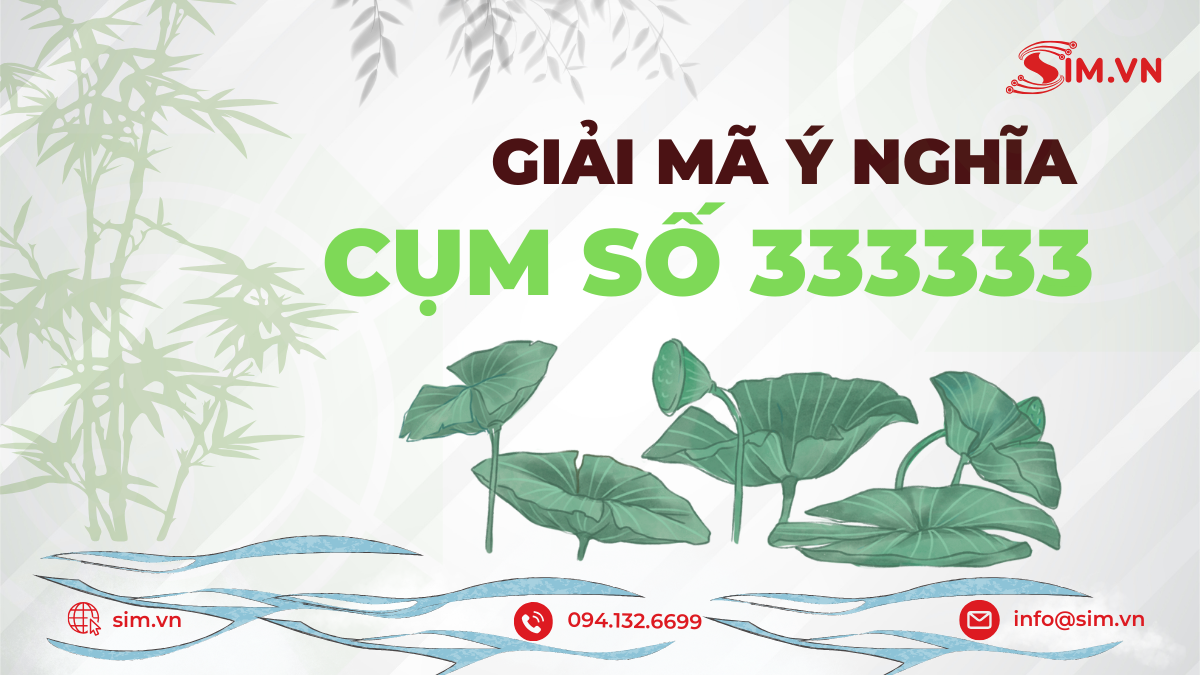 Ý nghĩa 333333 trong quan niệm dân gian là gì?